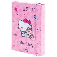 Папка для зош. В5 "Kite" №HK26-210-1 Hello Kitty на рез. картон(10)(40)