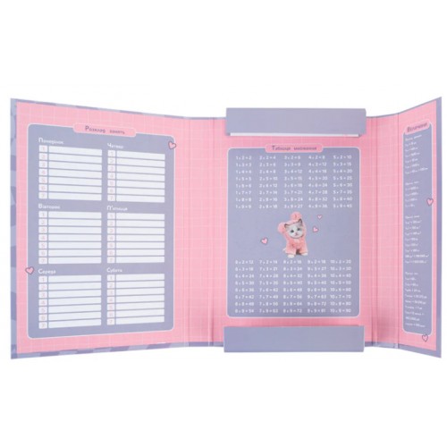 Папка для зош. В5 "Kite" №SP26-210 Studio Pets на рез. картон(10)(40)