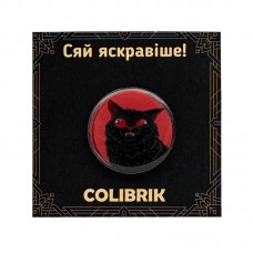 Значок пін "Скажений кіт" №480232