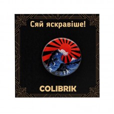 Значок пін "Хвиля" №480239