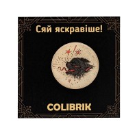 Значок пін "Кіт металіст" №480241