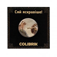 Значок пін "Атакуючий кіт" №480253