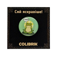 Значок пін "Жаба бл**" №480255