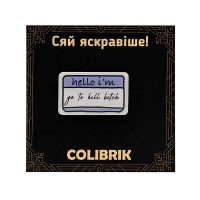 Значок пін "Нік нейм" №480251