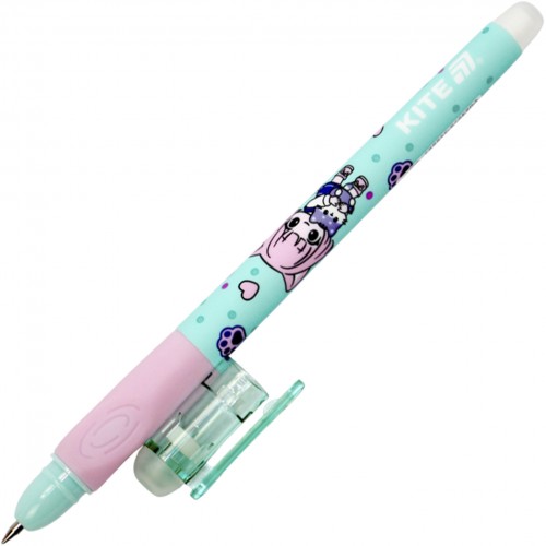 Ручка гел. "Kite" №K26-098-1 Smart Be Friends "пиши-стирай" 0,5мм синя(24)(864)