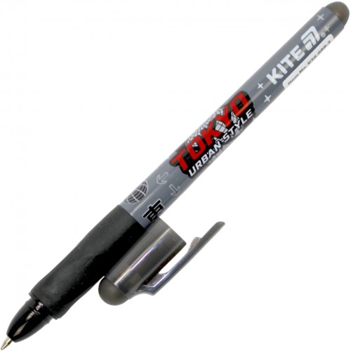 Ручка кульк. "Kite" №K26-099-2 Easy Start Tokyo 0,7мм синя(24)(192)