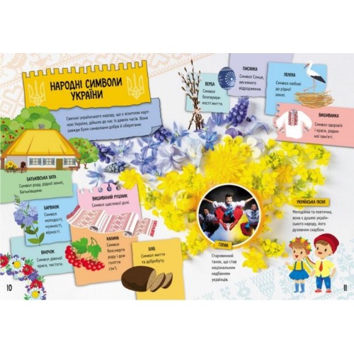Енциклопедія А4 "Велика книга про Україну дітям" №КН1905001У/8119/Ранок/(10)