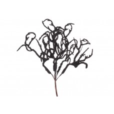 Гілка декор. 25см листя колір шампань №H39-381/Bonadi/(12)(48)