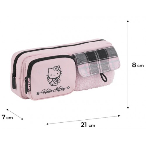 Пенал "Kite" Hello Kitty 1від.,м'який №HK26-2701
