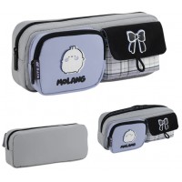 Пенал "Kite" Molang 1від.,м'який №ML26-2701