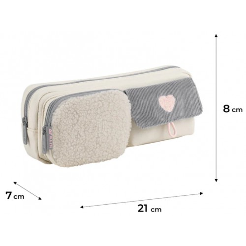 Пенал "Kite" 1від.,м'який №K26-2701-1