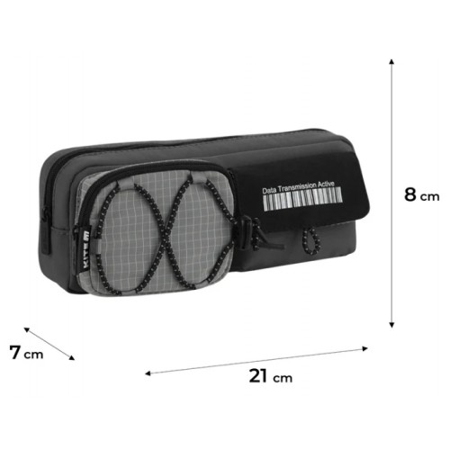 Пенал "Kite" 1від.,м'який №K26-2701-2