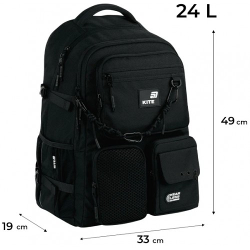 Рюкзак "Kite" Education 1018XL Fear Less 1від.,5карм. №K26-1018XL-1