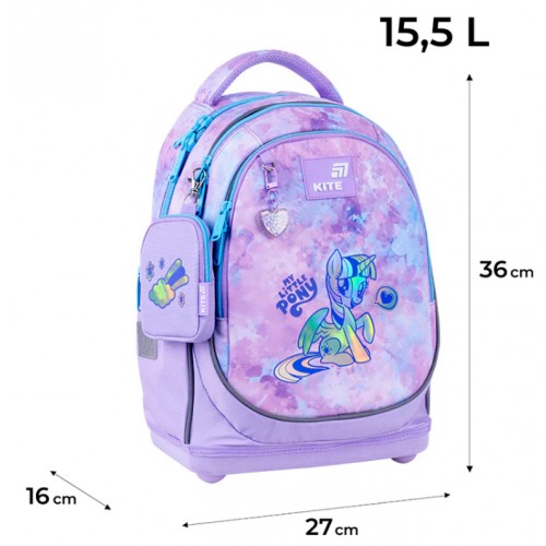 Рюкзак "Kite" Education My Little Pony 2від.,2карм. №LP26-724S