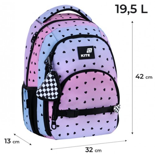Рюкзак "Kite" Education teens Gradient 3від.,2карм. №K26-905M(10)
