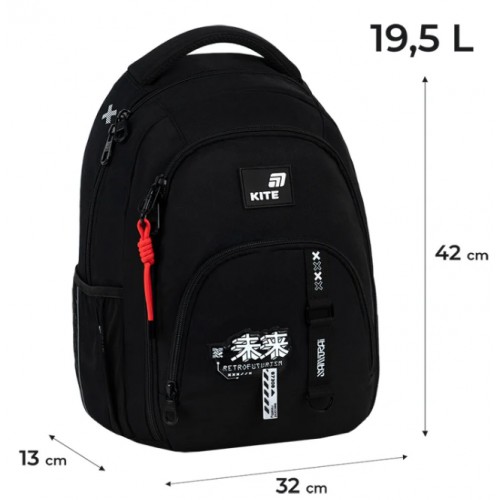 Рюкзак "Kite" Education teens Anime Boy 3від.,2карм. №K26-905M-3(10)