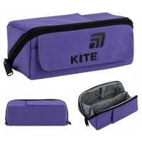 Пенал "Kite" 1від.,м'який фіолетовий №K26-2702-4