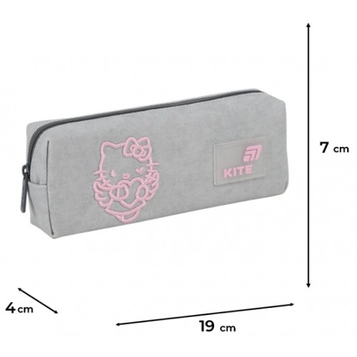 Пенал "Kite" Hello Kitty 1від.,м'який №HK26-642-1