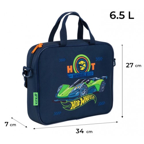 Сумка "Kite" А4 Hot Wheels 1від. №HW26-589(25)