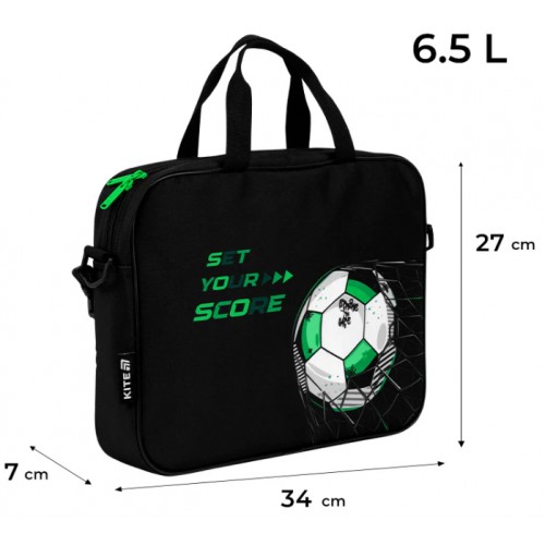 Сумка "Kite" А4 Football 1від. №K25-589-2