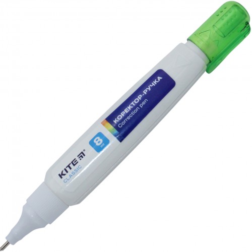 Коректор-ручка метал. нак. "Kite" 8мл №K-012(24)(576)