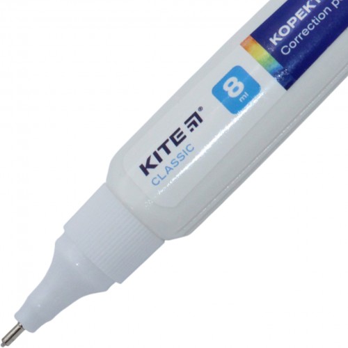 Коректор-ручка метал. нак. "Kite" 8мл №K-012(24)(576)