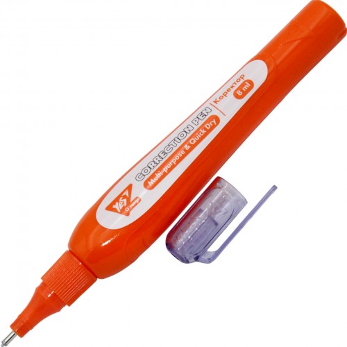 Коректор-ручка метал. нак. "Yes" O'range Line 8мл №340113(12)