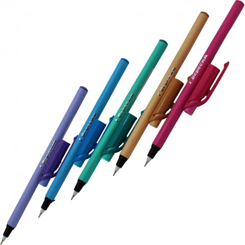 Ручка кульк. "1В" №412100 U&T 0,6мм синя(30)(600)