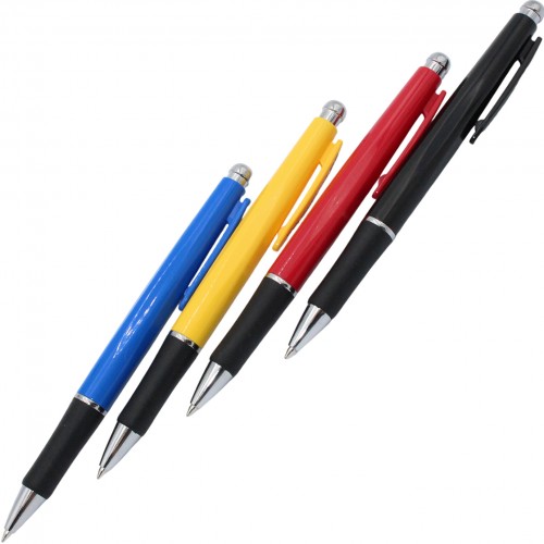 Ручка авт. кульк. "Economix" №E10111 Mars 0,5 мм асорті,син.(48)