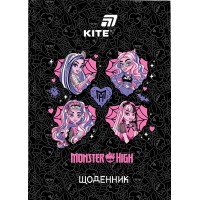 Щоденник шк. А5 "Kite" №MH26-262 Monster High тв.обкл.(20)