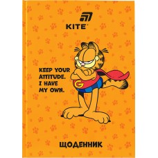 Щоденник шк. А5 "Kite" №GF26-262 Garfield тв.обкл.(20)