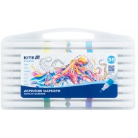 Набір маркерів акрил. "Kite" Creative Jumbo №K-1292 36шт