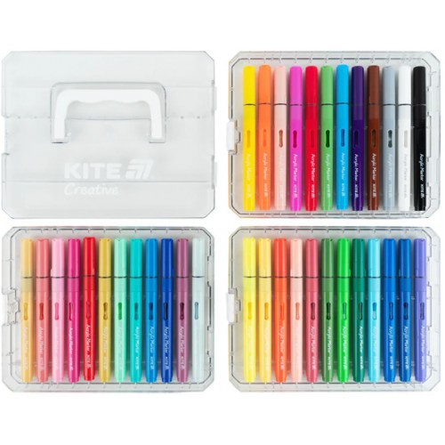 Набір маркерів акрил. "Kite" Creative №K-1163 36шт з рідкими чорнилами