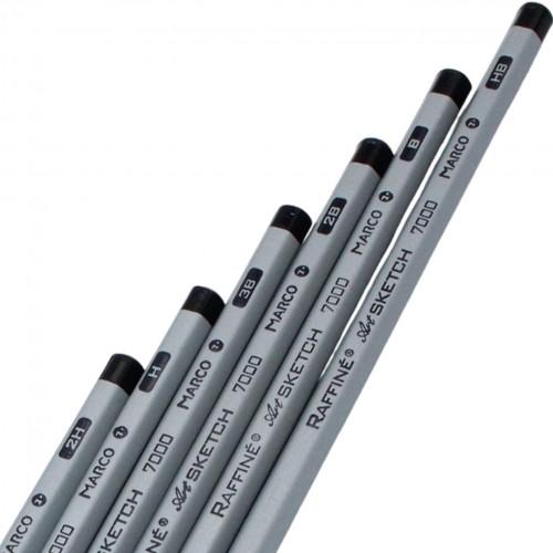 Набор карандашей графитных Marco 2Н-3В (1) (24) (480) 7000DM-6CB