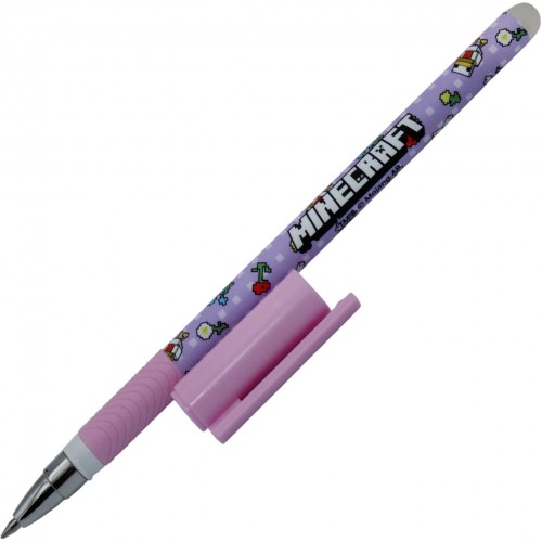 Ручка гел. "Yes" №420468 Minecraft.Spring "пиши-стирай" 0,5мм синя(24)