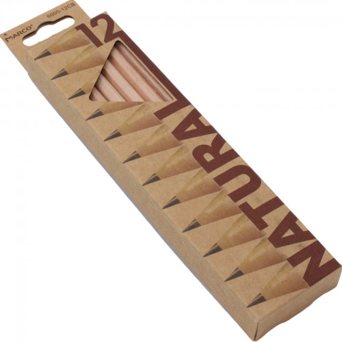 Набор карандашей графитных Marco HB (12) 6000-12CB