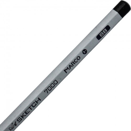 Набор карандашей графитных Marco НВ-8В (1) (24) (480) 7000DM-6CB