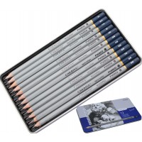 Набiр олівцiв гр. "Marco" №8015-12TN 2H-9B в метал. кор-ці(72)