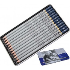 Набiр олівцiв гр. "Marco" №8015-12TN 2H-9B в метал. кор-ці(72)