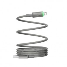 Кабель USB > lihgtning Wiwu №Wi-C081 магнітний, швидка зарядка 1м grey
