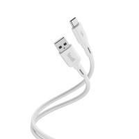 Кабель USB > Type C Budi 1м 3A white №DC256T10W