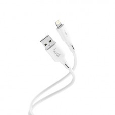 Кабель USB > lightning Budi 1м 3A white №DC256L10W