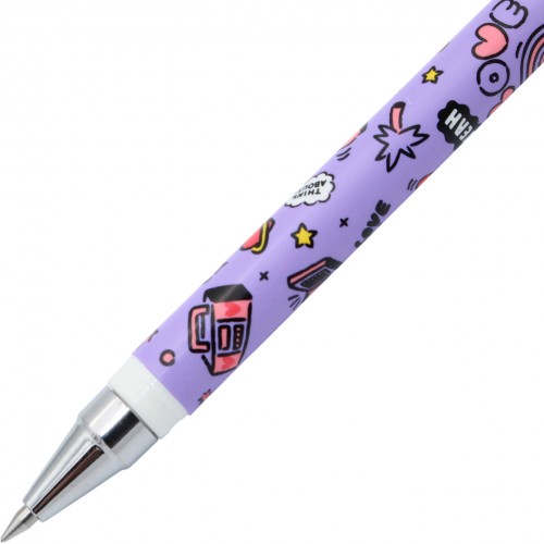 Ручка гел. "Yes" №420447 Line Friends. Brown "пиши-стирай" 0,5мм синя(36)