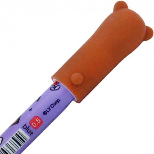 Ручка гел. "Yes" №420447 Line Friends. Brown "пиши-стирай" 0,5мм синя(36)