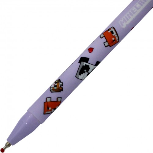 Ручка кульк. масл. "Yes" №412176 Minecraft.Spring 0,7мм синя(36)