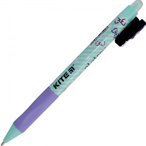 Ручка авт. кульк. "Kite" №HK24-393-2 HK-2 з фігуркою, синя(36)