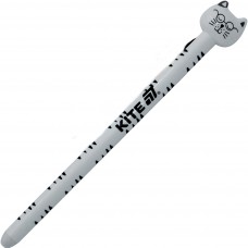 Ручка авт. кульк. "Kite" №K25-028-1 Funny cat синя(36)