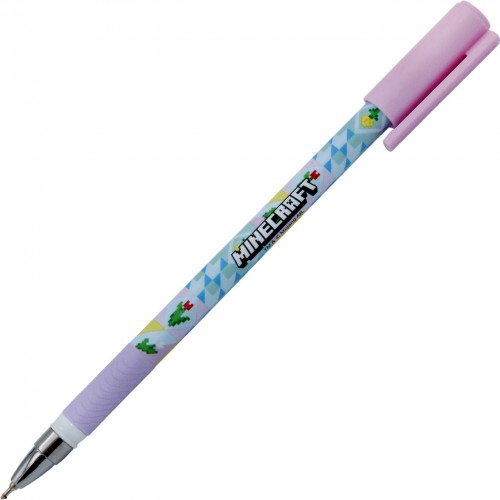 Ручка кульк. "Yes" №412262 Minecraft.Spring 0,7мм синя(24)(288)