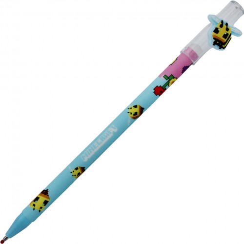 Ручка гел. "Yes" №420396 Minecraft Spring "пиши-стирай" 0,5мм синя(36)