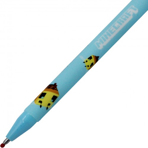 Ручка гел. "Yes" №420396 Minecraft Spring "пиши-стирай" 0,5мм синя(36)